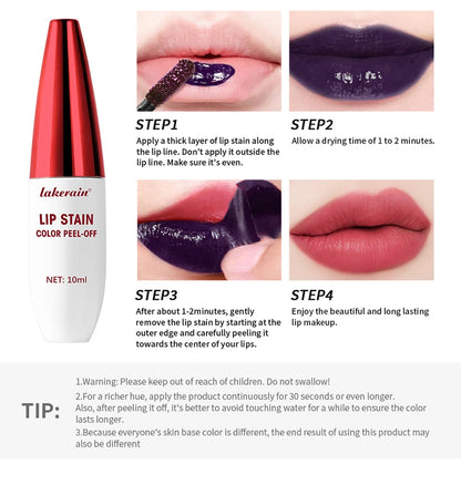 Matte Lipstick Peel Off